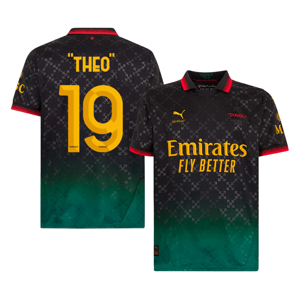 THEO' #19 Milan AC Fourth Maillot 2024/25