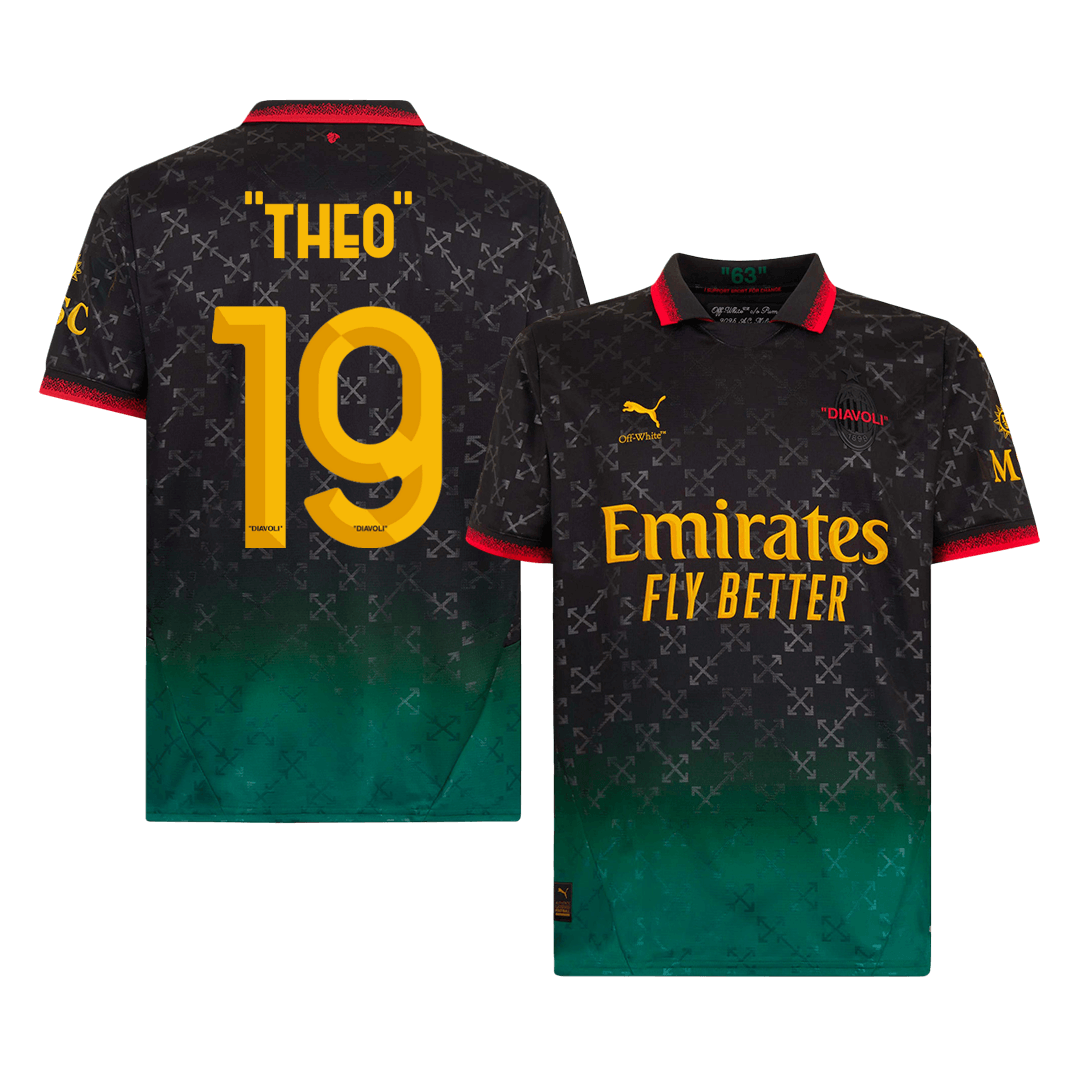 THEO' #19 Milan AC Fourth Maillot 2024/25