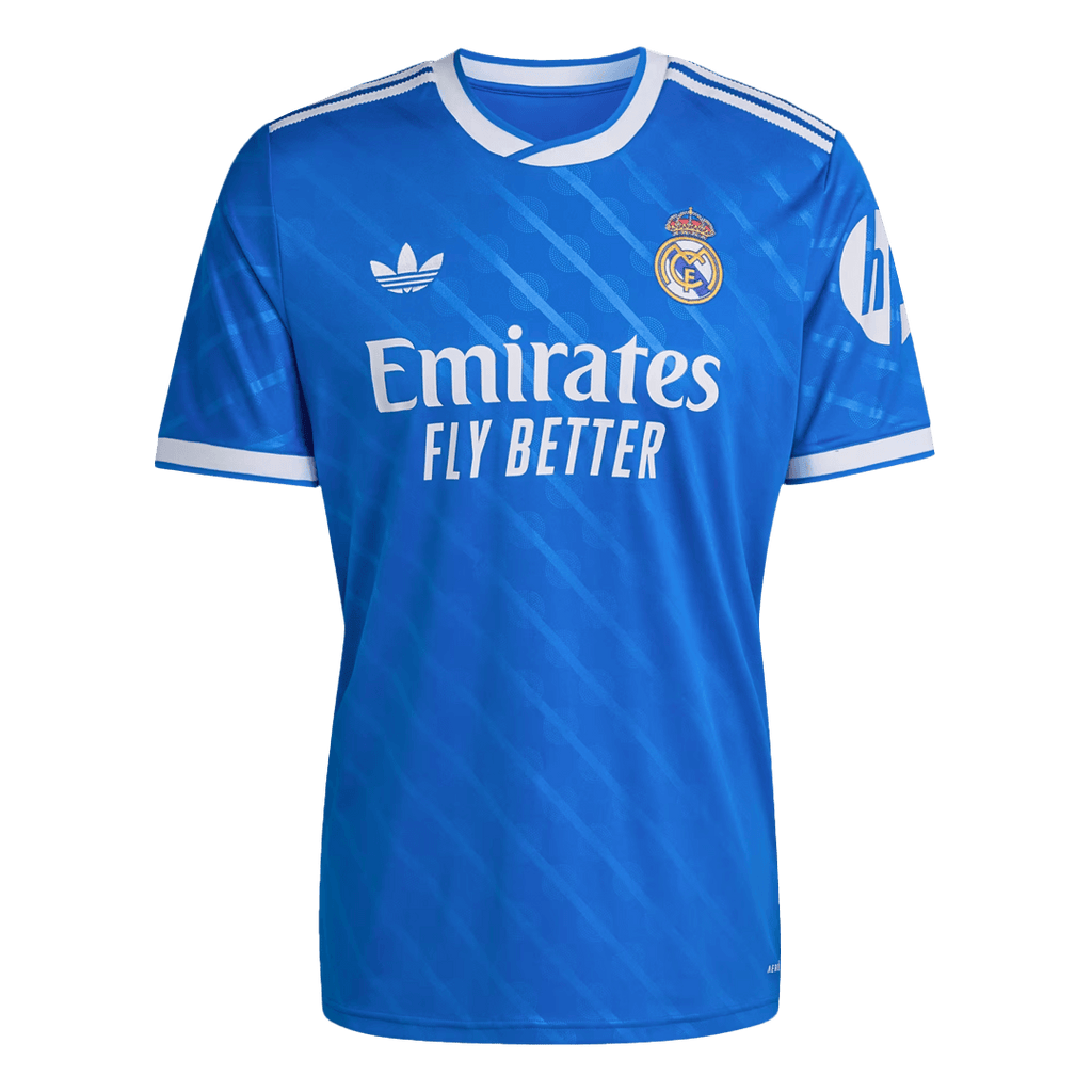 VINI JR. #7 Real Madrid Third Maillot 2025/26 Bleu