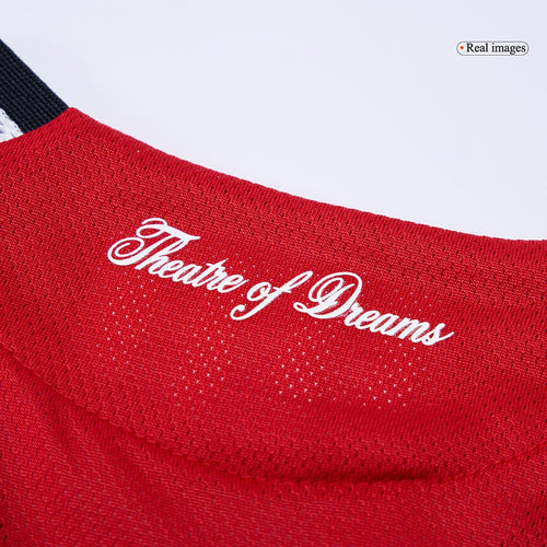 B.FERNANDES #8 Manchester United Domicile Maillot 2025/26 Authentique