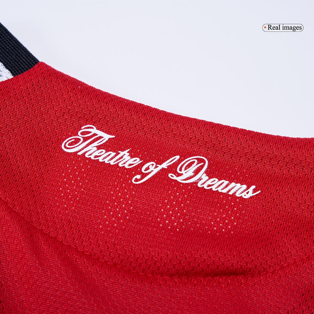 ŠEŠKO #30 Manchester United Domicile Maillot 2025/26 Rouge Authentique