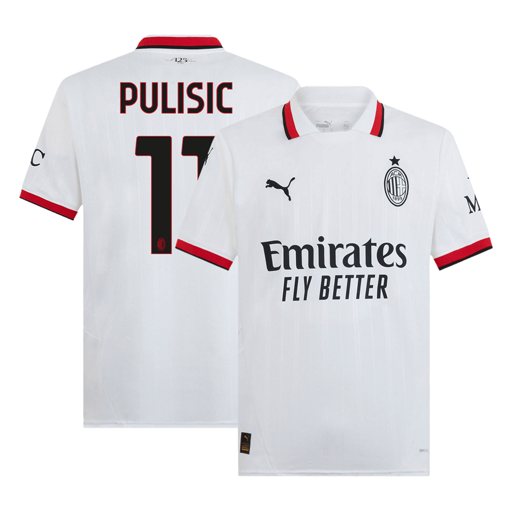 PULISIC #11 Milan AC Extérieur Maillot 2024/25 - Super