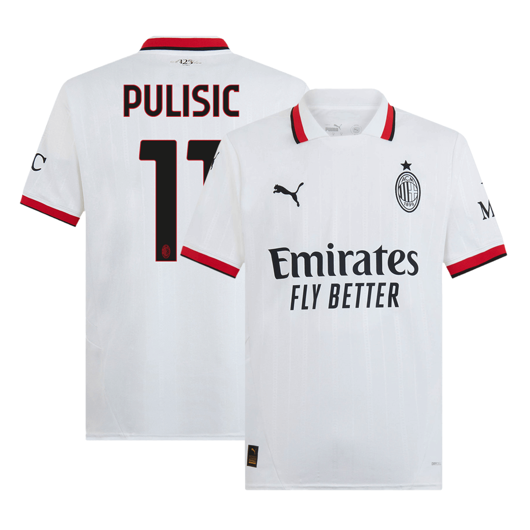 PULISIC #11 Milan AC Extérieur Maillot 2024/25 - Super