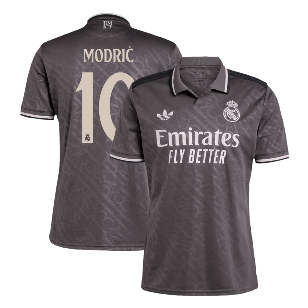 MODRIĆ #10 Real Madrid Third Maillot 2024/25 - Super