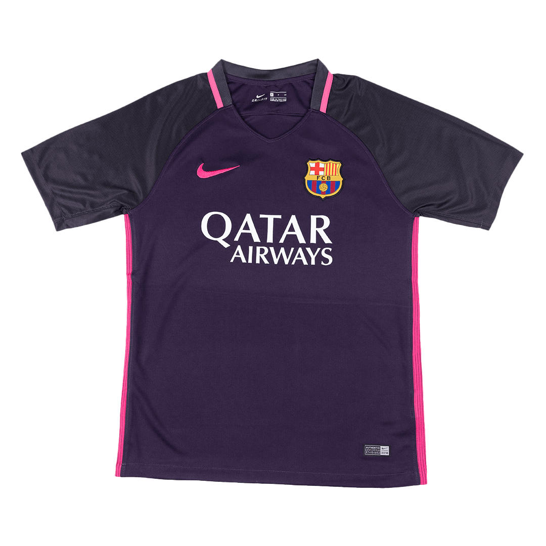 Retro Barcelone Extérieur Maillot 2016/17 Violet