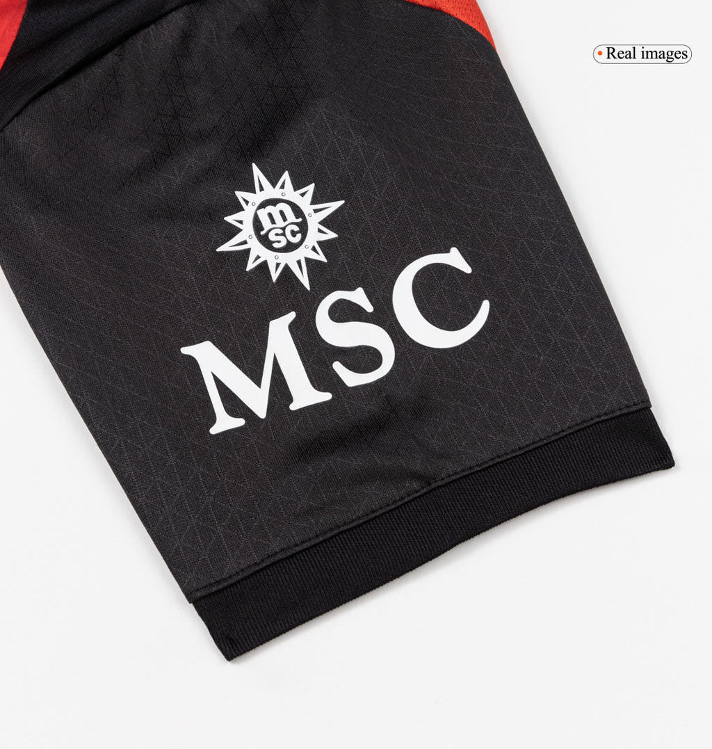 AC Milan Domicile Maillot 2025/26 Red&Black Authentique