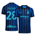PAVARD #28 Inter Milan Domicile Maillot 2025/26 Blue&Black Authentique