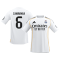 CAMAVINGA #6 Real Madrid Domicile Maillot 2025/26 Blanc - Super