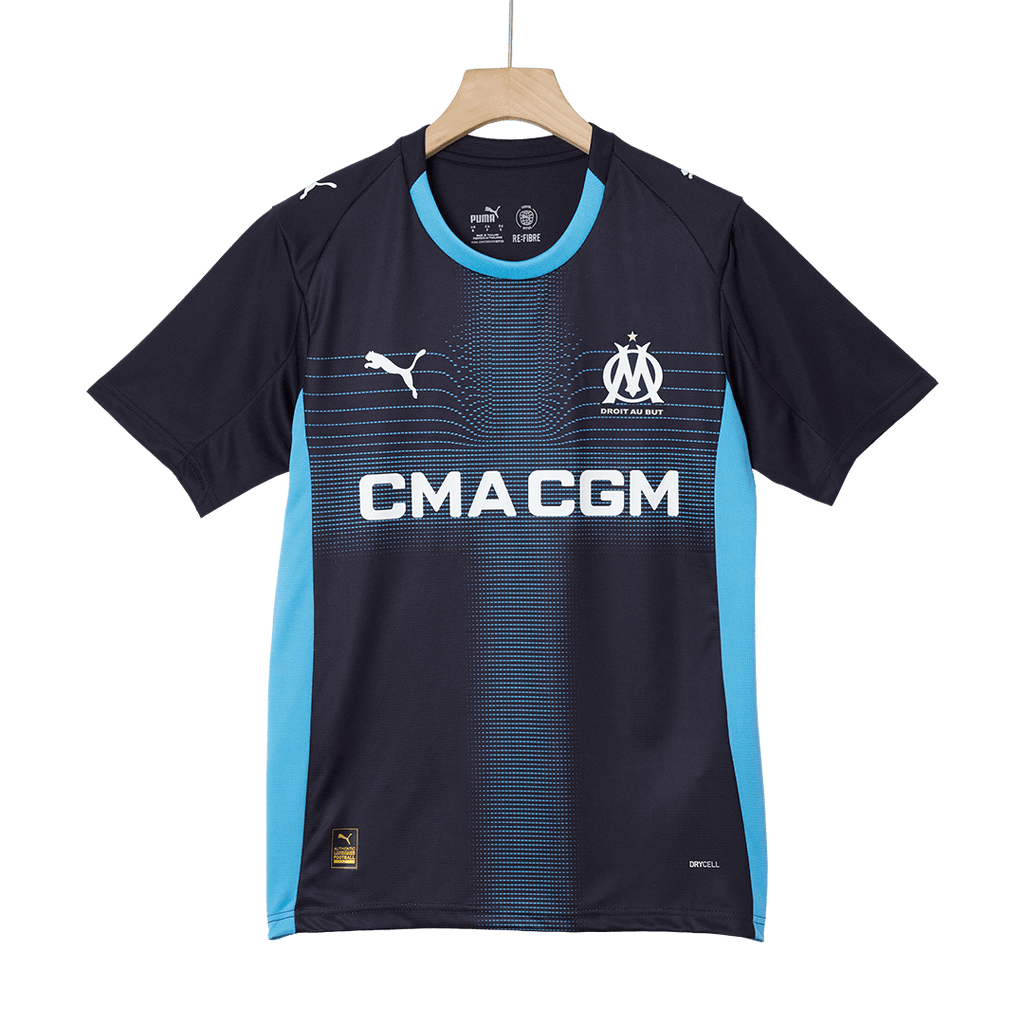 RABIOT #25 Olympique de Marseille Extérieur Maillot 2025/26 Bleu marine