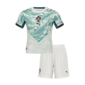 Portugal Extérieur Maillot Kit - Coupe du Monde 2026 Enfant Blanc