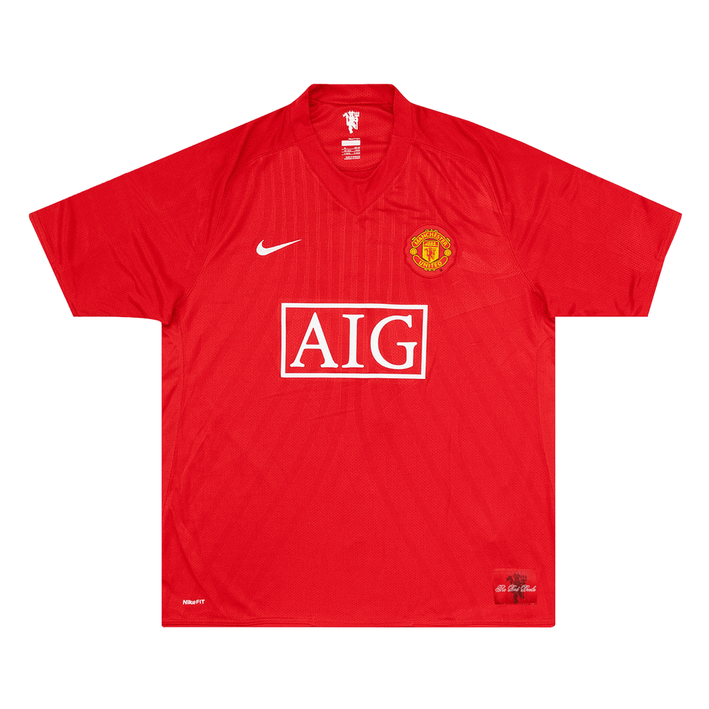 Retro Manchester United Domicile Maillot 2007/08