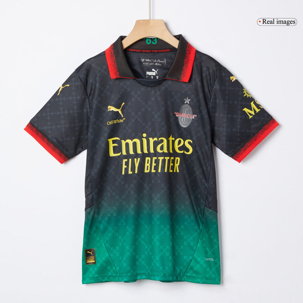 Milan AC Fourth Away Maillot Kit 2024/25 Enfant