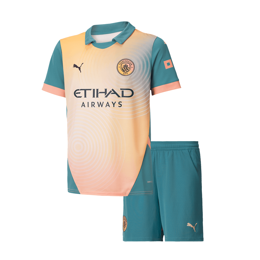Manchester City Fourth Maillot Kit 2024/25 - Definitely City (UCL) Junior