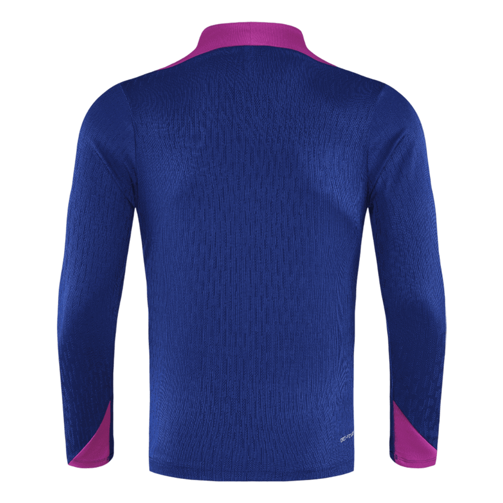 Barcelone Sweatshirt Kit 2025/26 Enfant Bleu marine