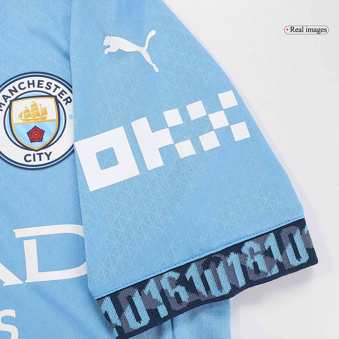 Manchester City Domicile Maillot 2024/25 Authentique