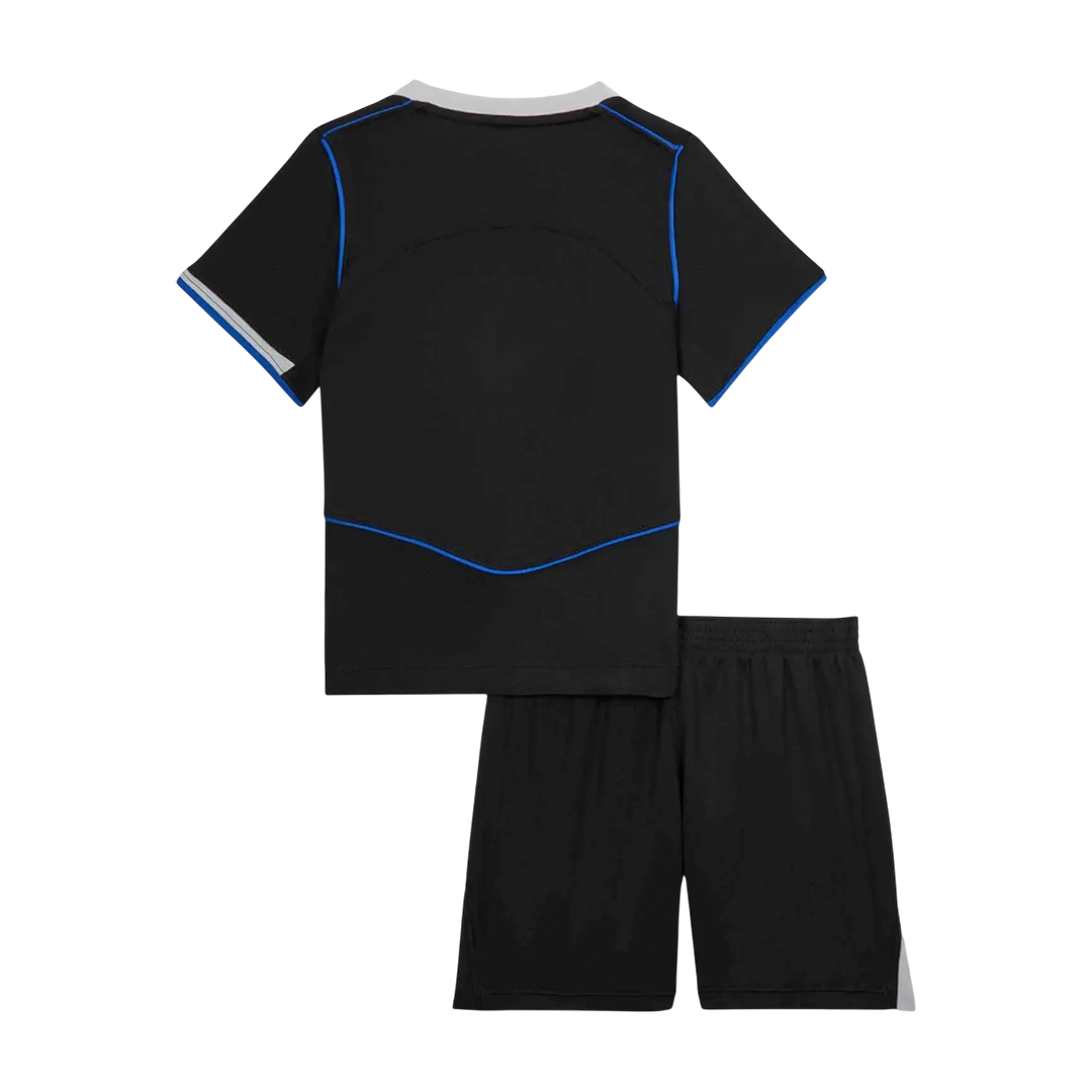 Chelsea Third Maillot Kit 2025/26 Enfant Noir