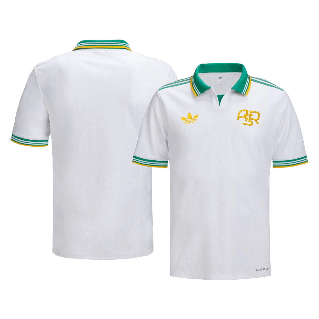Roma Third Maillot 2025/26 Blanc Grande Taille