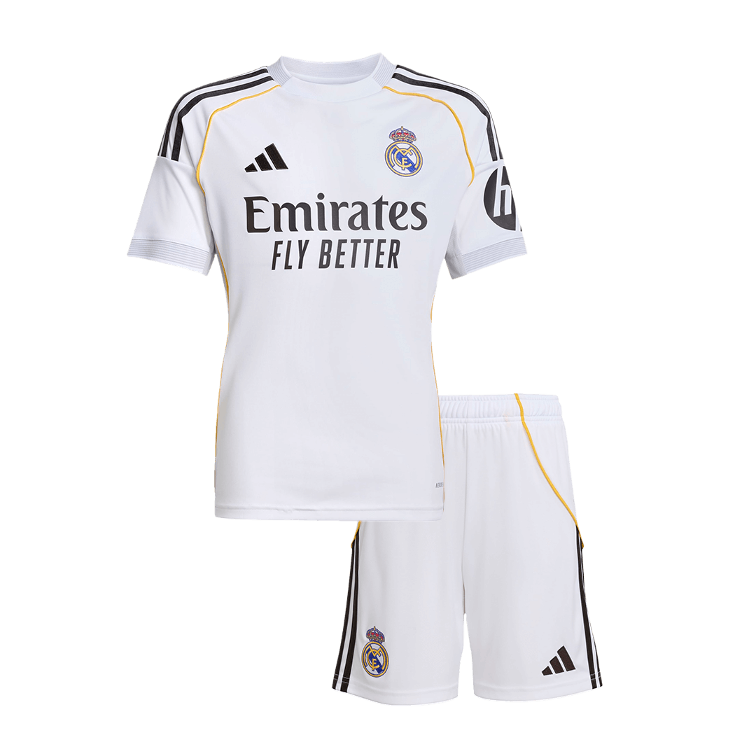 Real Madrid Domicile Maillot Kit 2025/26 Junior