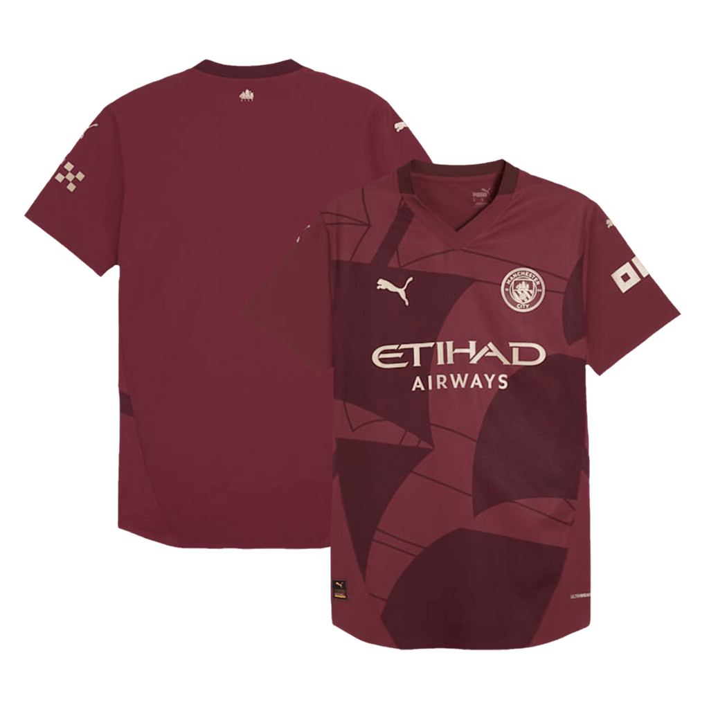 Manchester City Third Maillot 2024/25 Authentique Grande Taille