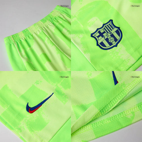 Barcelone Third Maillot Kit 2024/25 - UCL (Spotify Logo Without Text) Enfant