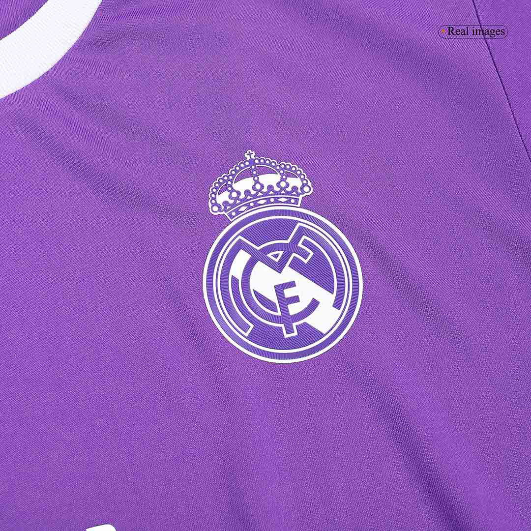 KROOS #8 Retro Real Madrid Extérieur Maillot Manches Longues 2016/17
