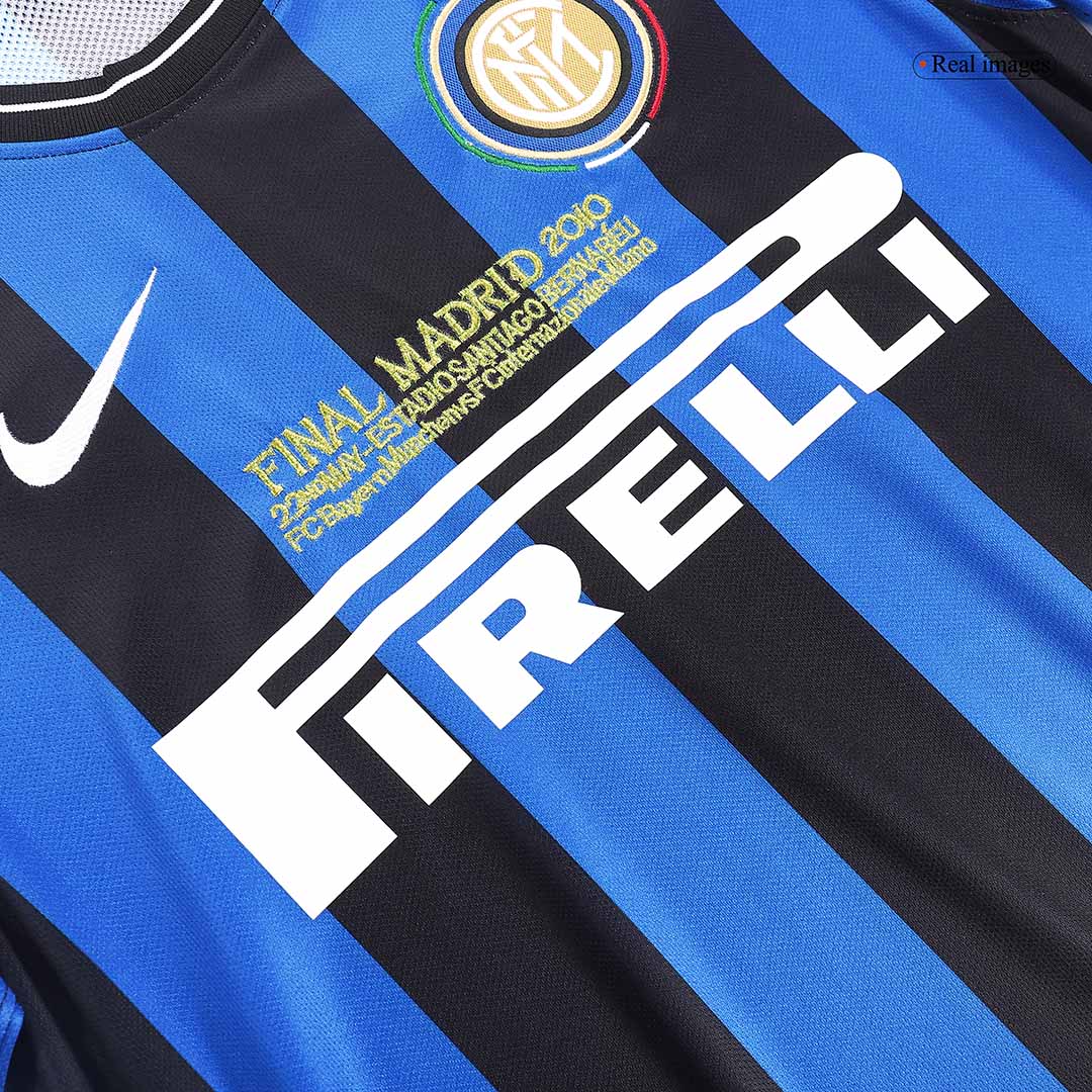 Retro Inter Milan Domicile Maillot 2009/10 - UCL