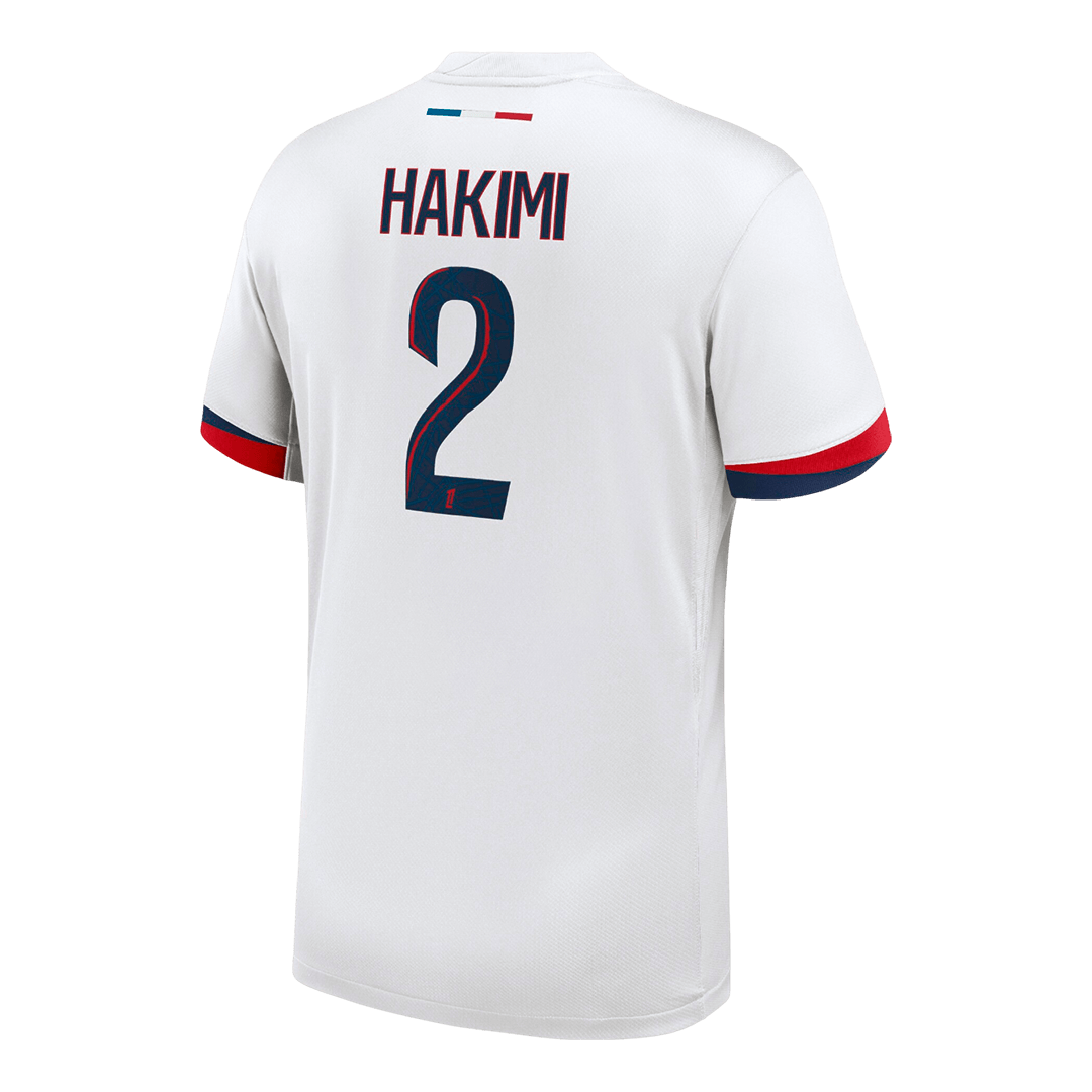 HAKIMI #2 Les Paris Extérieur Maillot 2025/26 Blanc