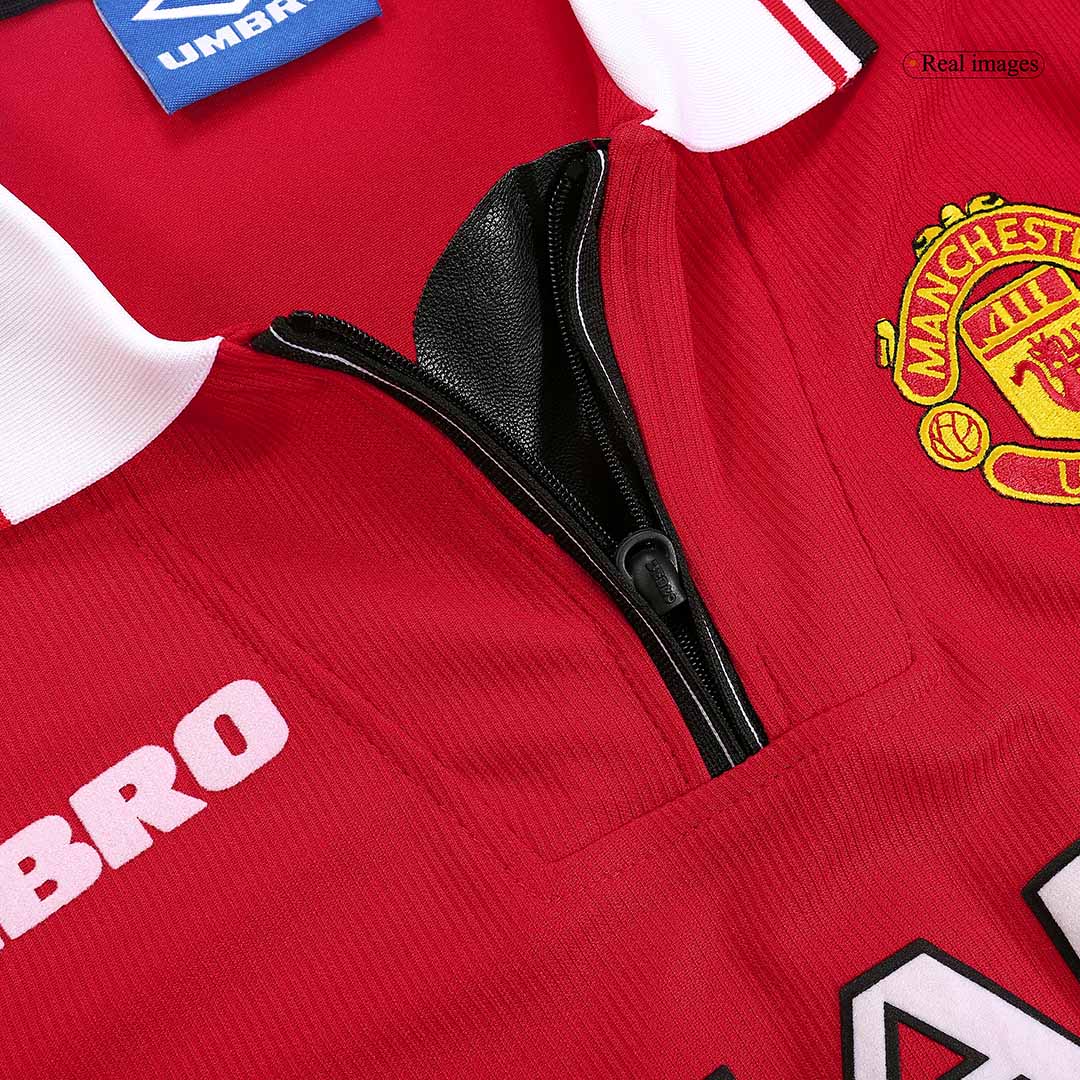 Retro Manchester United Domicile Maillot 98/00