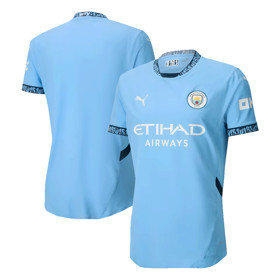 Manchester City Domicile Maillot 2024/25 Authentique