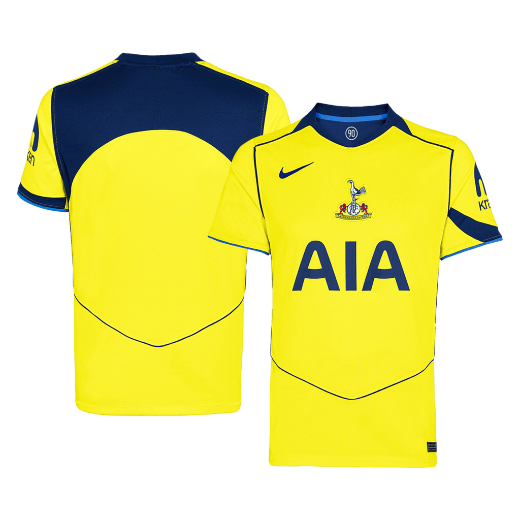 Tottenham Hotspur Third Maillot 2025/26 Jaune