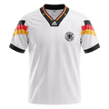 Retro Allemagne Domicile Maillot 1992 Blanc