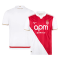 Monaco Domicile Maillot 2025/26 Red&White