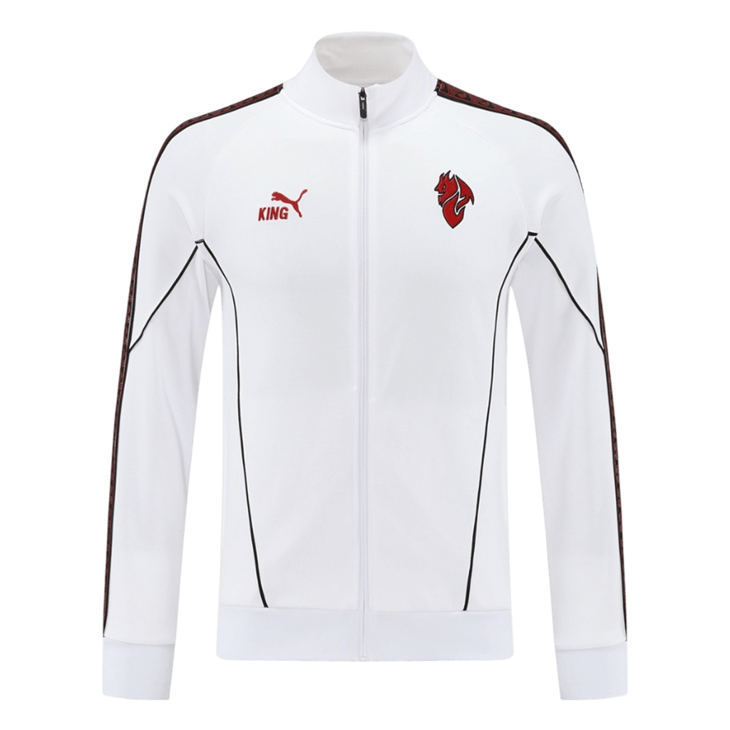 AC Milan Veste de Football Kit 2025/26 Blanc