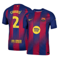 CUBARSÍ #2 Barcelone Domicile Maillot 2025/26 Authentique - UCL