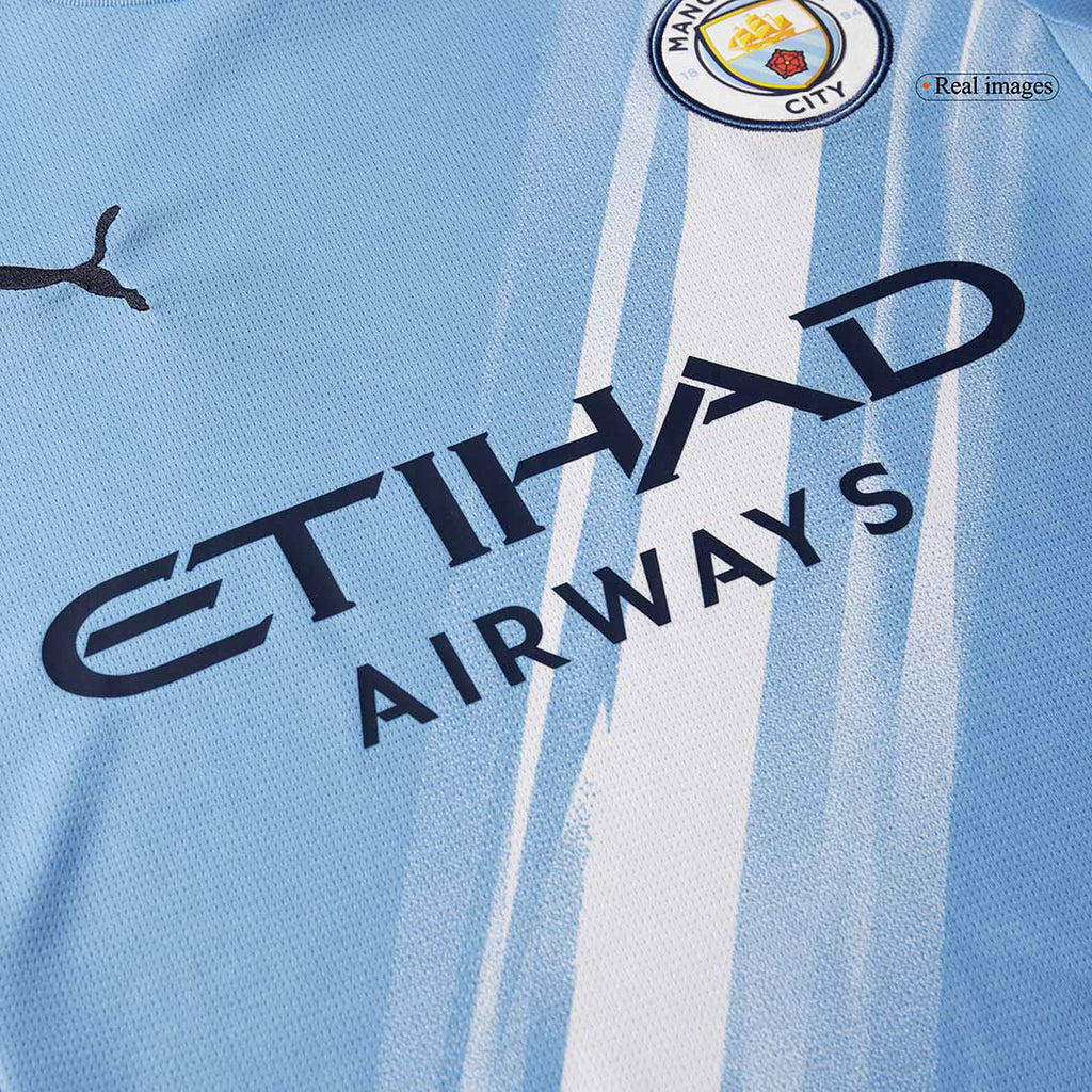 DE BRUYNE #17 Manchester City Domicile Maillot 2025/26
