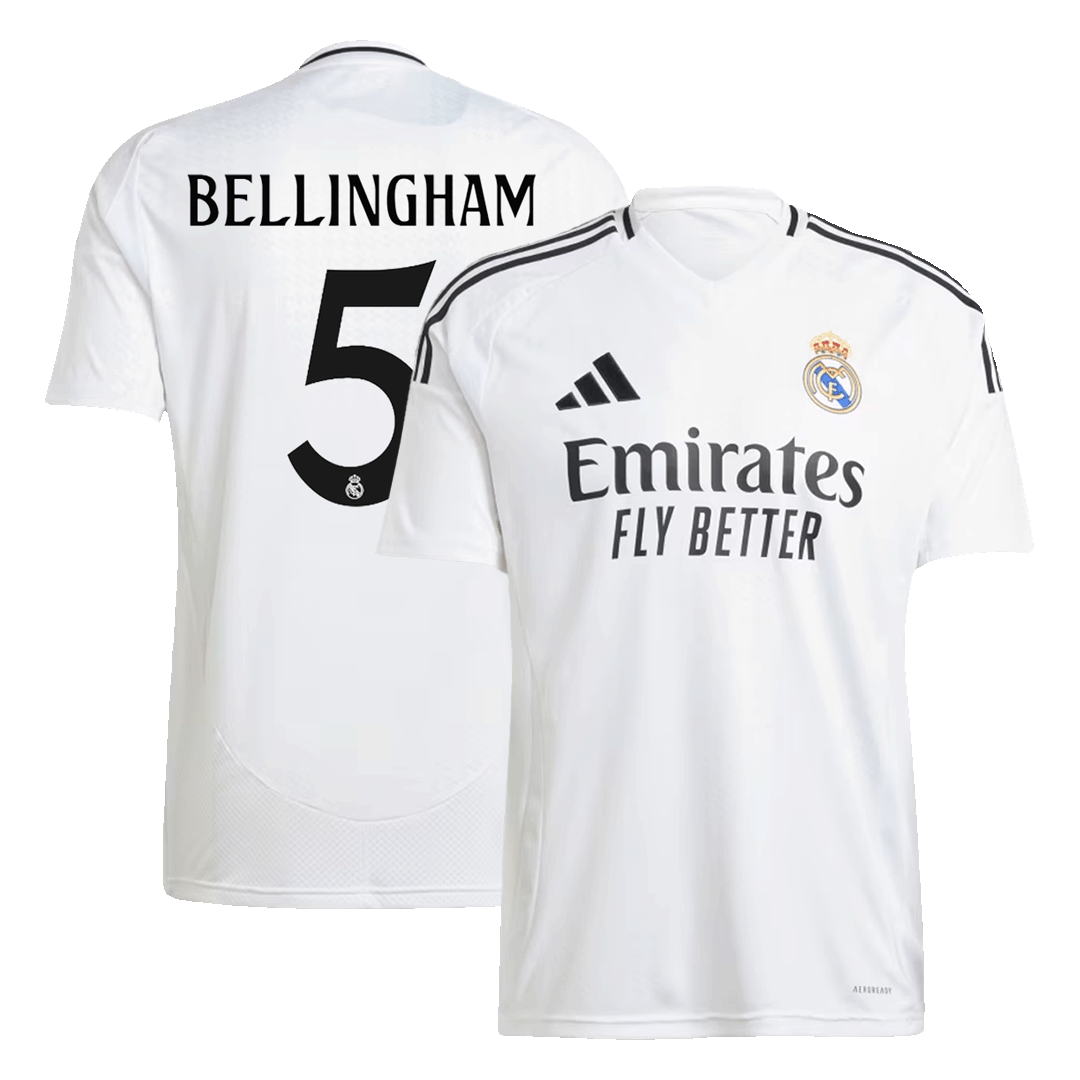 BELLINGHAM #5 Real Madrid Domicile Maillot 2024/25 - Super