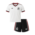 Mexique Extérieur Maillot Kit Coupe du Monde 2026 Enfant Blanc