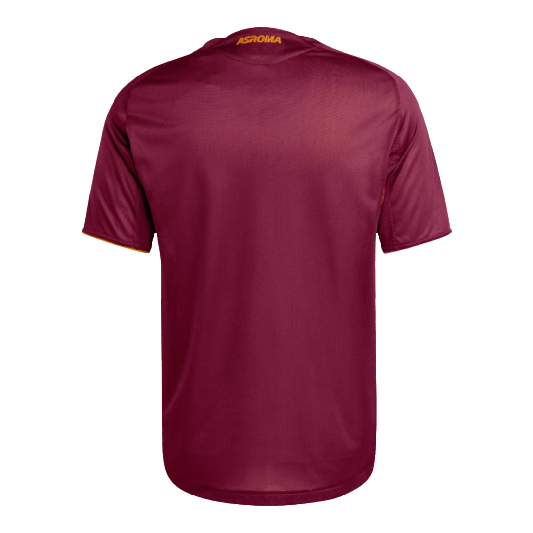 Roma Domicile Maillot 2025/26 Rouge Authentique