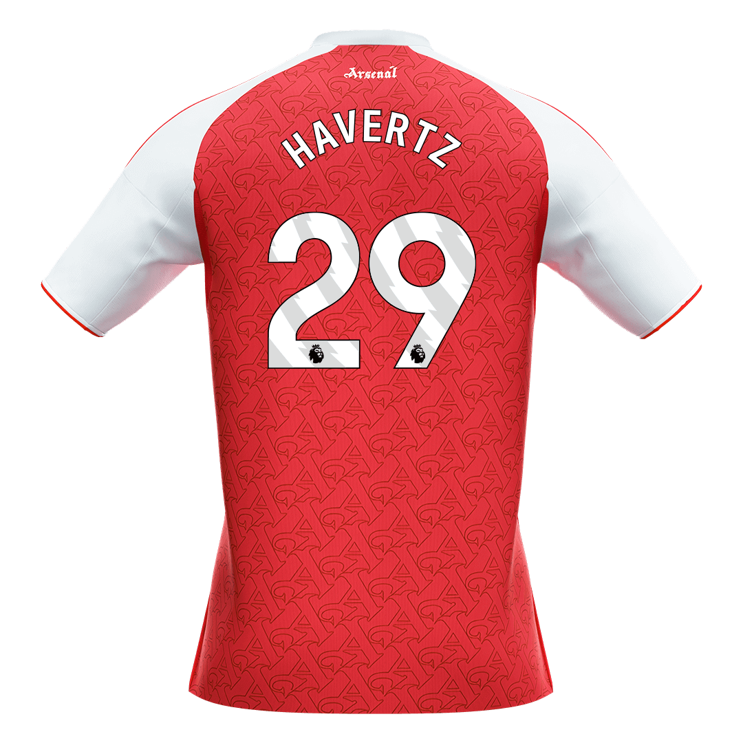 HAVERTZ #29 Arsenal Domicile Maillot 2025/26 Rouge - Super
