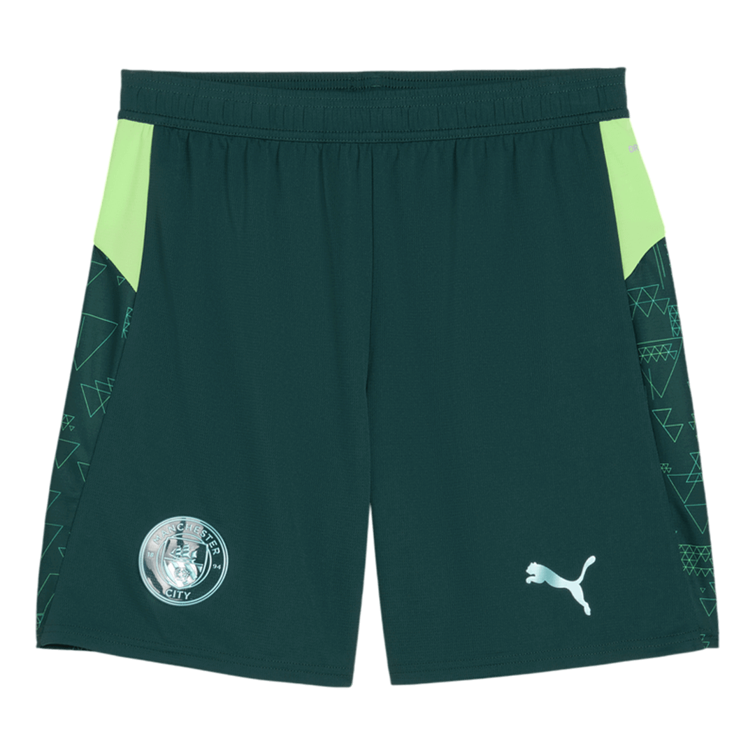Manchester City Fourth Short 2025/26 Vert