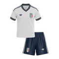 Italie Extérieur Maillot Kit - Coupe du Monde 2026 Enfant Blanc
