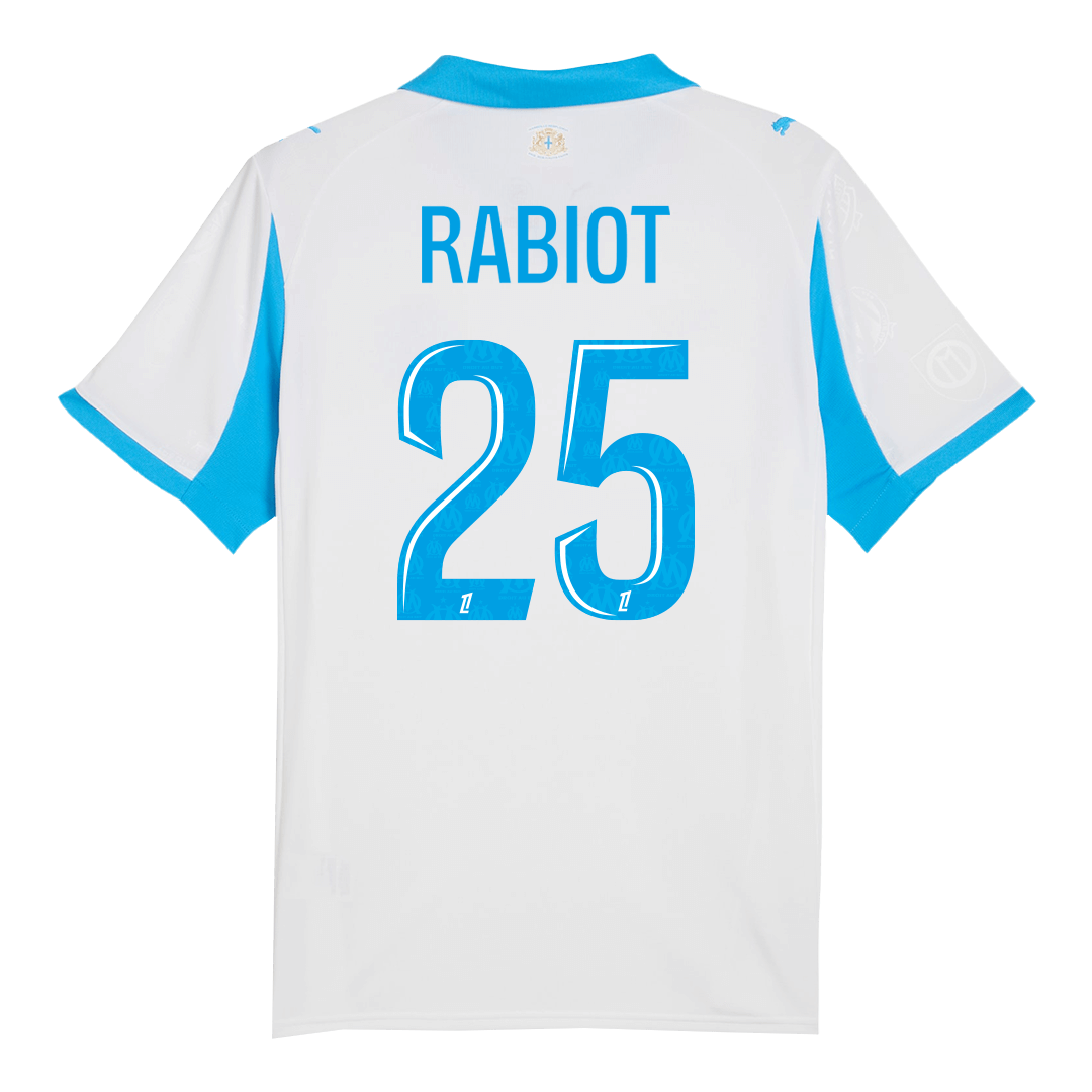 RABIOT #25 Olympique de Marseille Domicile Maillot 2025/26 Blanc