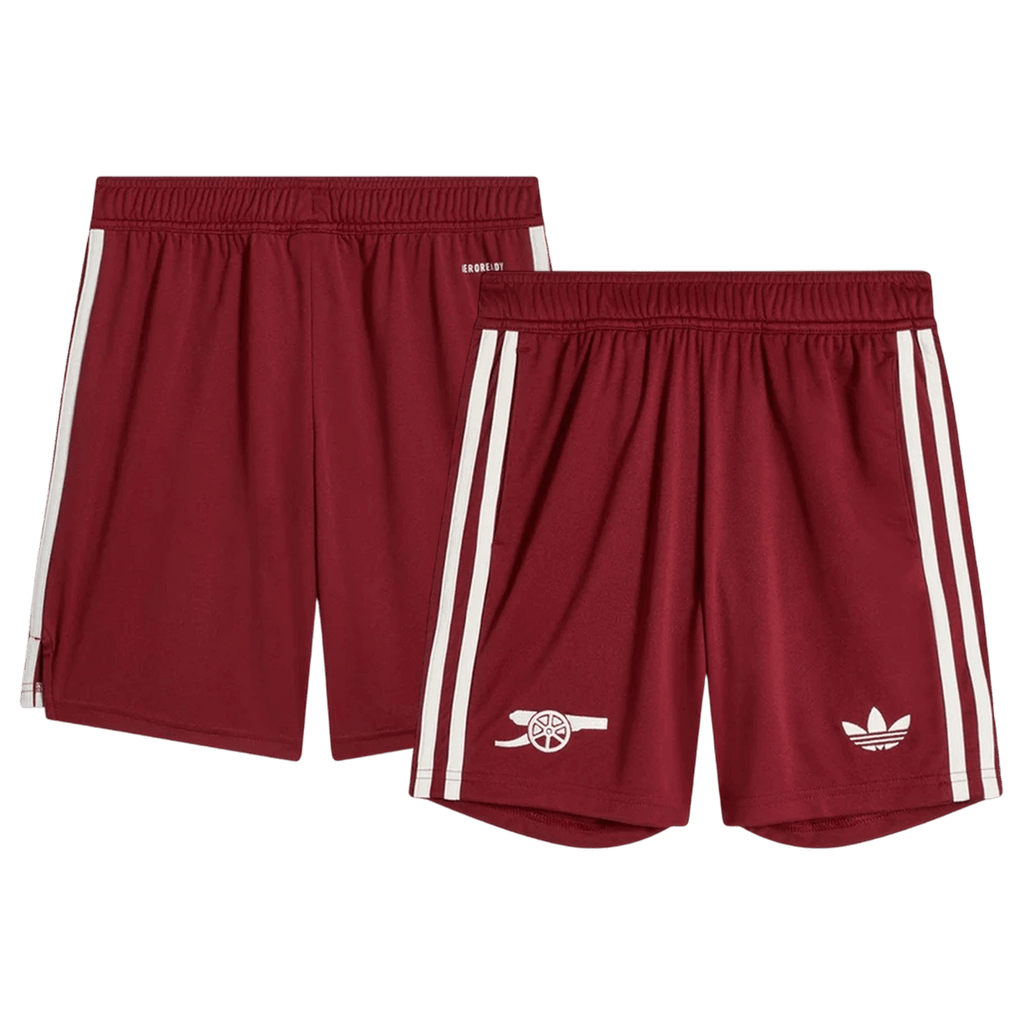 Arsenal Third Short 2025/26 Rouge