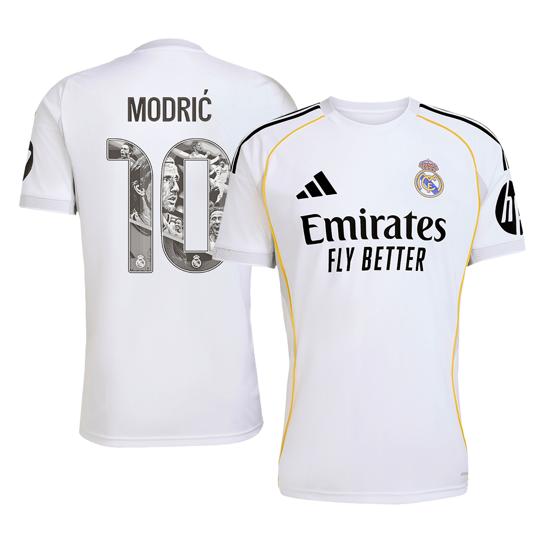 MODRIĆ Special #10 Real Madrid Domicile Maillot 2025/26