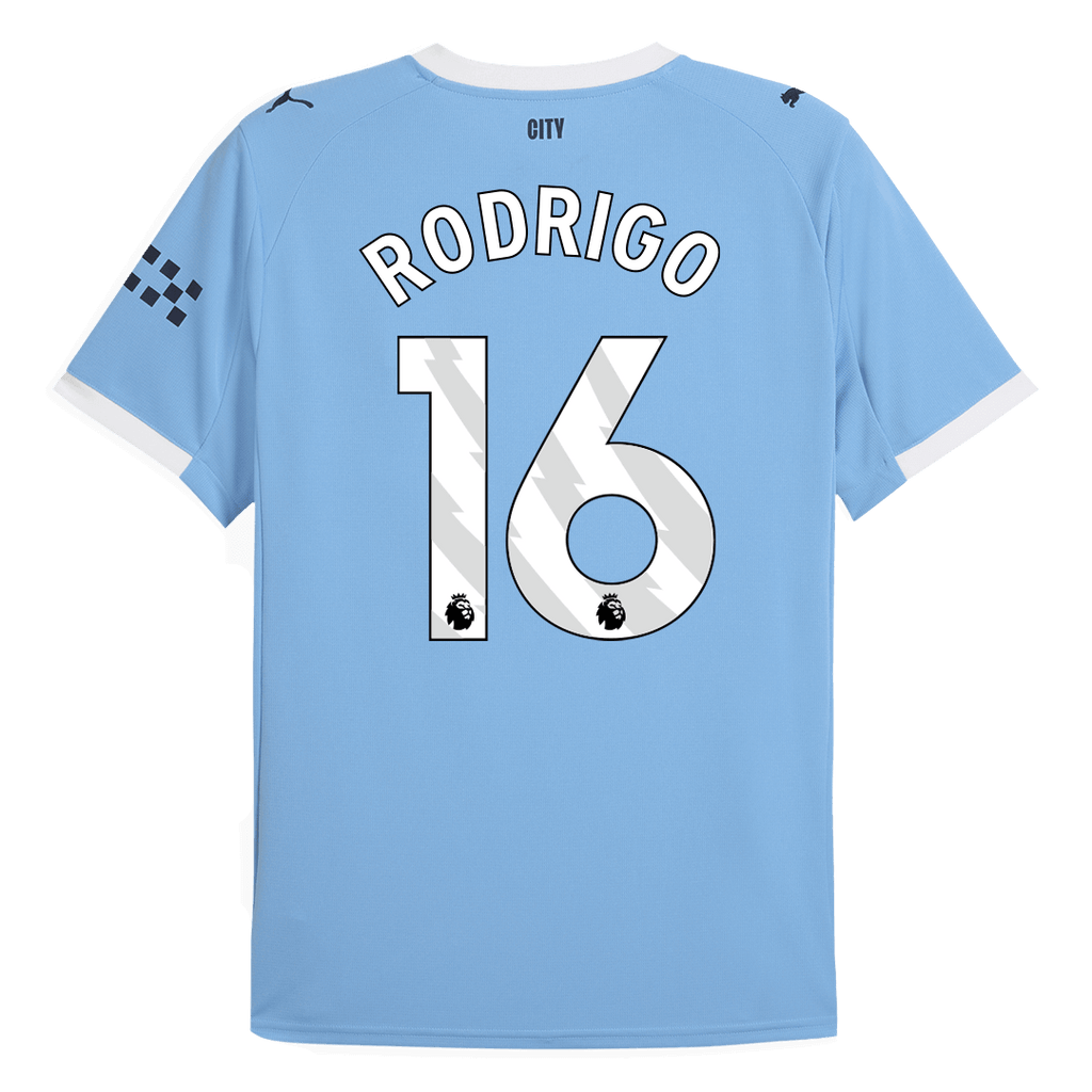 RODRIGO #16 Manchester City Domicile Maillot 2025/26