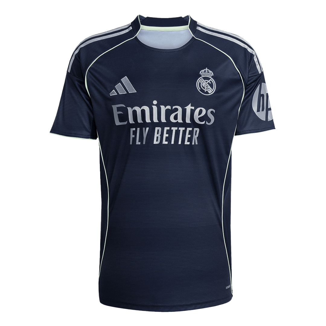 VINI JR. #7 Real Madrid Extérieur Maillot 2025/26 Grande Taille
