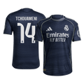TCHOUAMENI #14 Real Madrid Extérieur Maillot 2025/26 Bleu marine Authentique