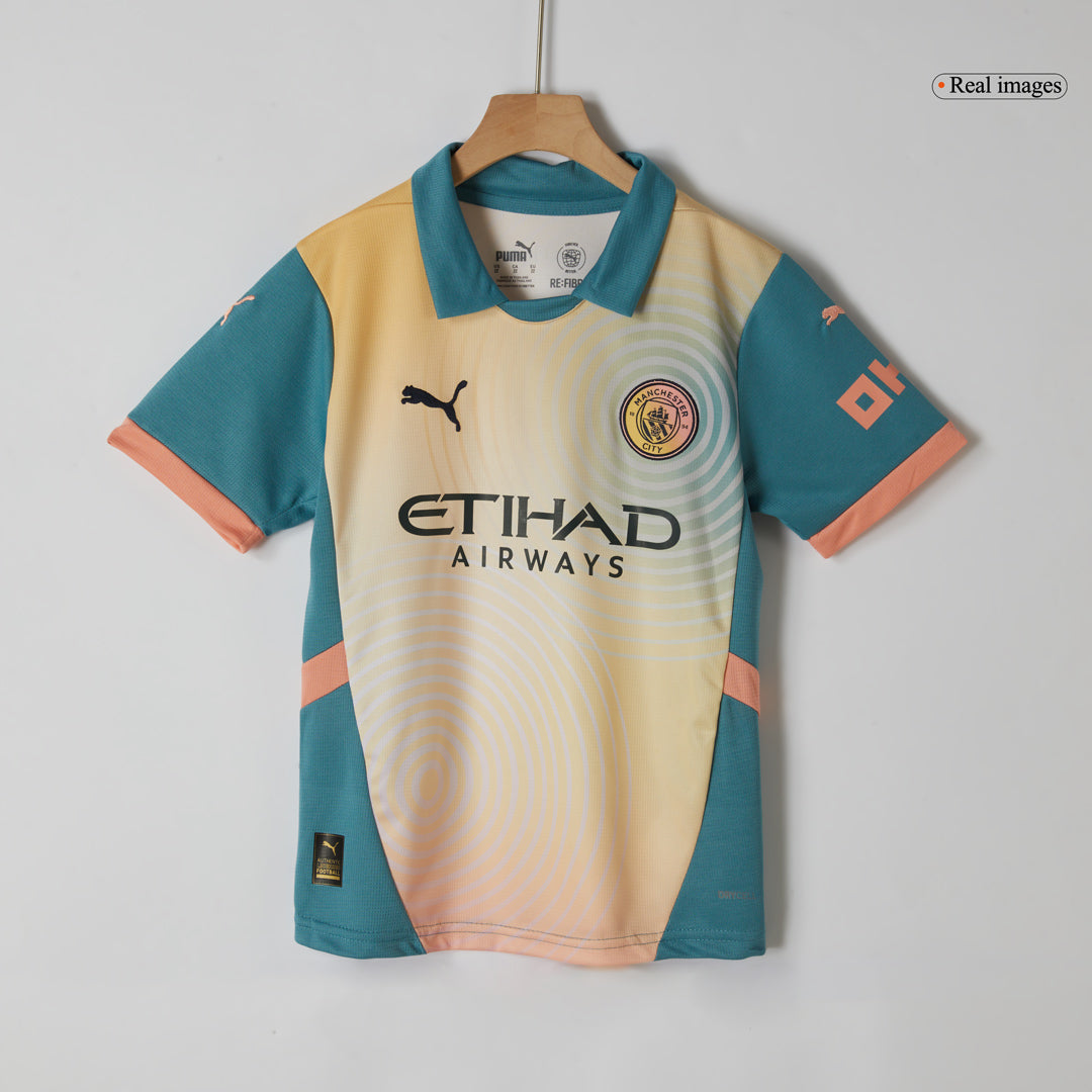 Manchester City Fourth Maillot Kit 2024/25 - Definitely City (UCL) Enfant