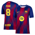 PEDRI #8 Barcelone Domicile Maillot 2025/26 - UCL