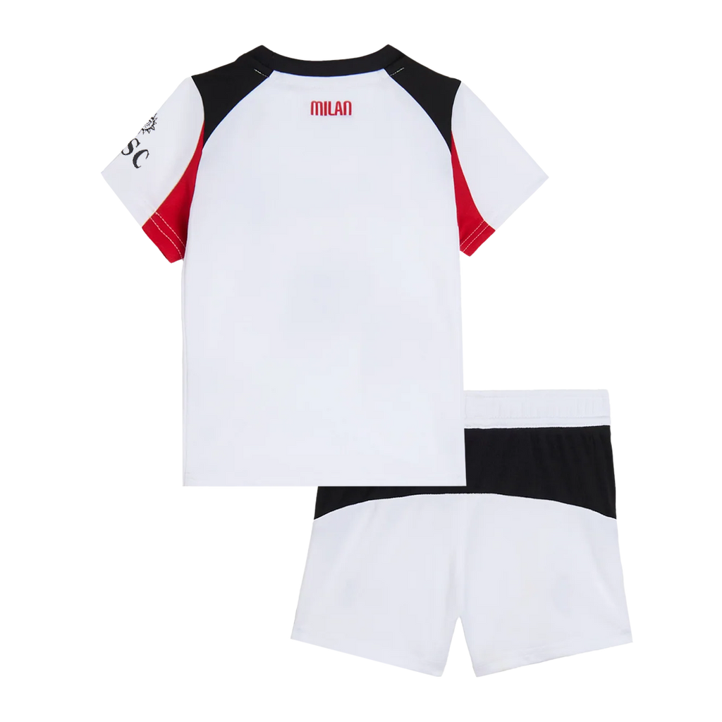 AC Milan Extérieur Maillot Kit 2025/26 Junior Blanc